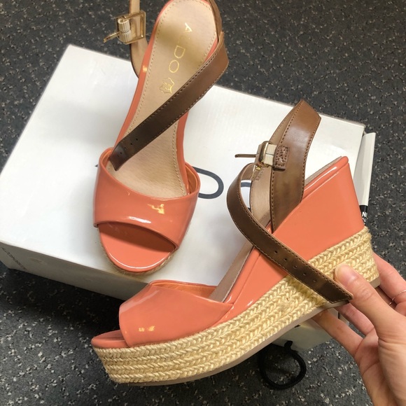Aldo platform espadrille sandals - Picture 3 of 6